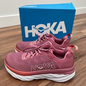 Pink HOKA ONE ONE Bondi 6 Shoe
